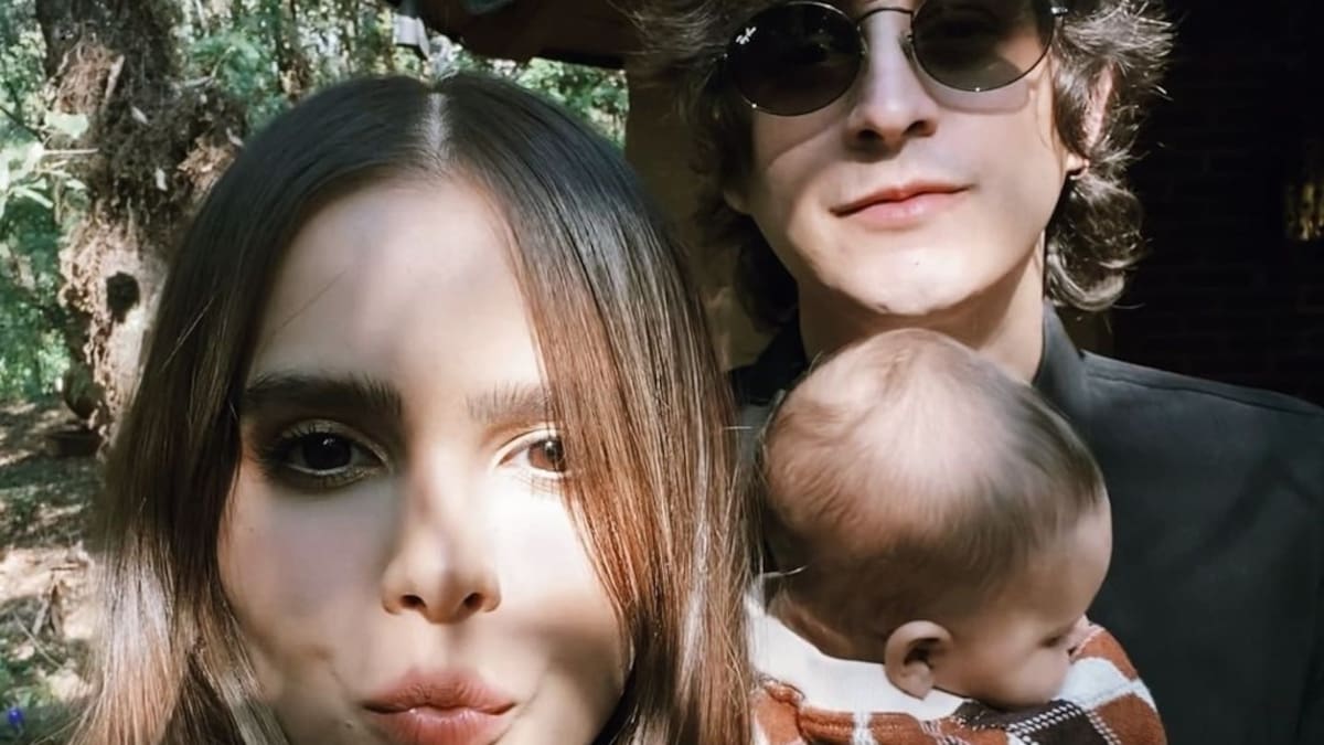 Siddhartha publica tierna foto con Yuya y Mar celebrando sus 7 meses en la playa