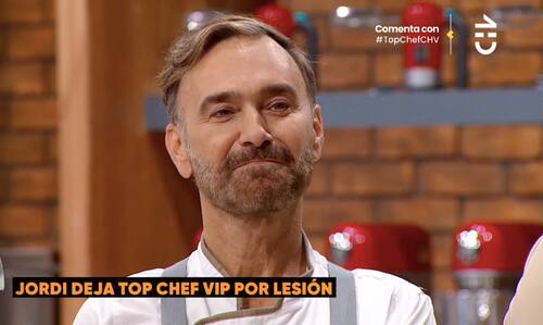Jordi Castell se vio obligado a renunciar a "Top Chef VIP".
