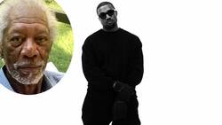 Kanye West es criticado por la forma como rima "Morgan Freeman" en canción de "Donda 2"