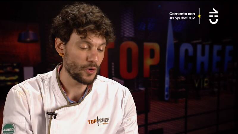 no pudo continuar en la competencia de "Top Chef VIP".