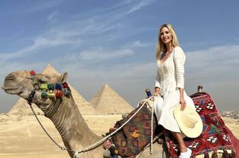 Ivanka Trump disfruta de sus vacaciones en Egipto después de retirarse de la política