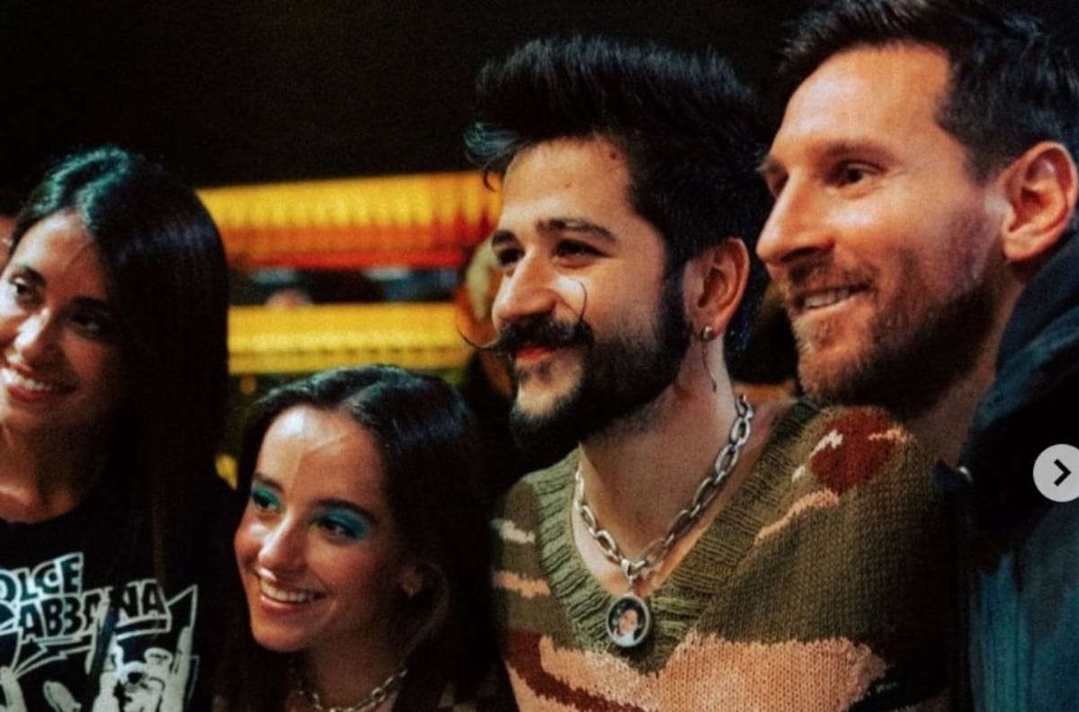 Encuentro entre Camilo, Evaluna y Messi en París provoca memes en redes sociales