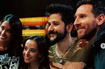Encuentro entre Camilo, Evaluna y Messi en París provoca memes en redes sociales