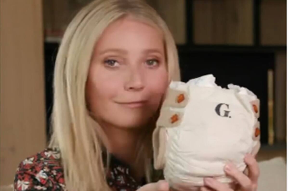 Gwyneth Paltrow lanza marca de pañales desechables en 120 dólares ¿Por qué?