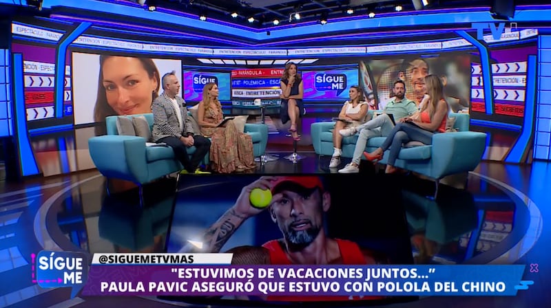 Panelistas de "Sígueme" hablaron sobre el conflicto entre Paula Pavic y Marcelo Ríos.