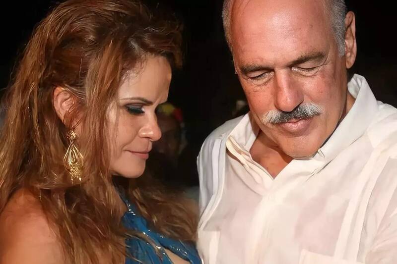 Andrés García y Margarita Potrillo estuvieron juntos desde el 2000 - Créditos: Instagram