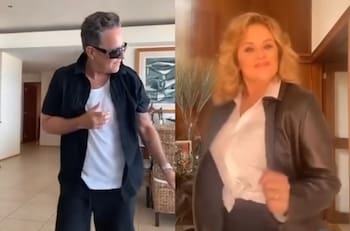 VIDEO: Erika Buenfil y Alexis Ayala rinden homenaje a Olivia Newton John