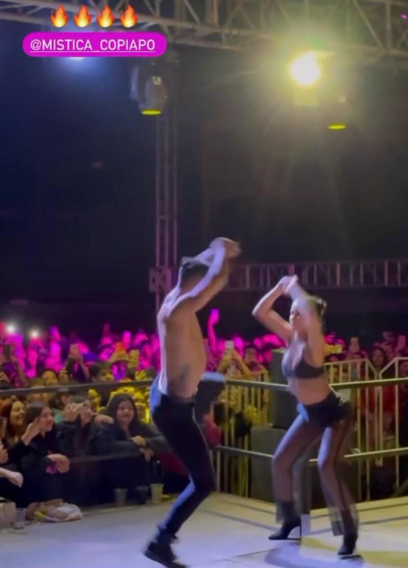 La ganadora de "Gran Hermano" Chile se presentó en show.