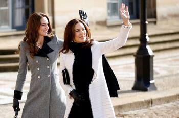 El impactante parecido entre la reina Mary de Dinamarca y Kate Middleton