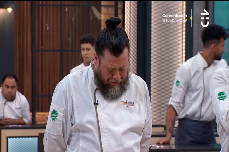 fue el primer elimnado de "Top Chef VIP"