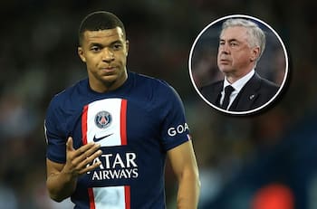 Carlo Ancelotti le cierra las puertas a Kylian Mbappé en el Real Madrid