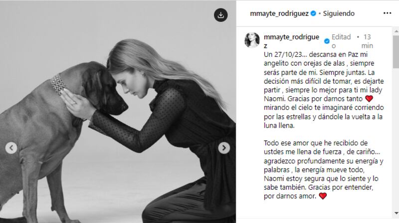 Mayte Rodríguez y Carolina Arregui están de luto por muerte de importante miembro de su familia