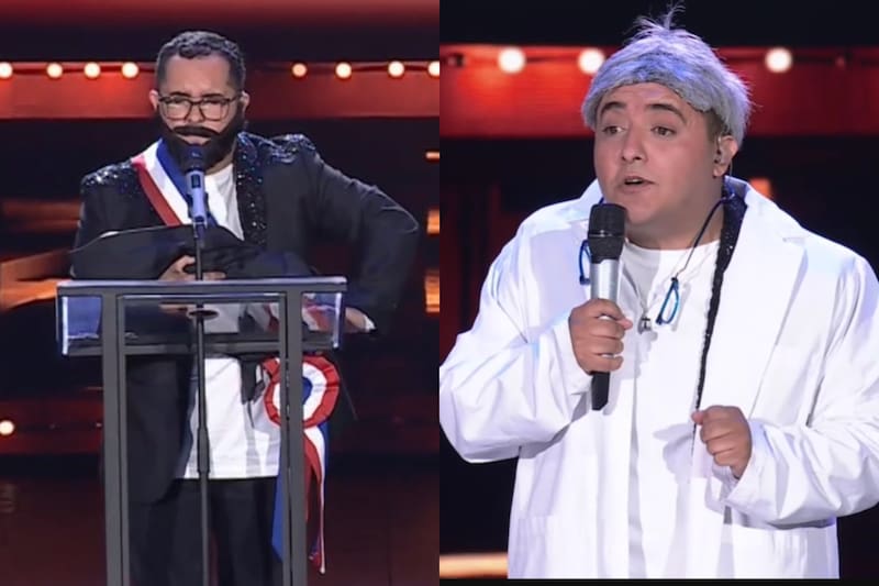 se presentó con sus imitaciones en Olmué 2026.