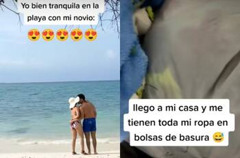 VIDEO: Echan de su casa a joven que se va de vacaciones con su novio
