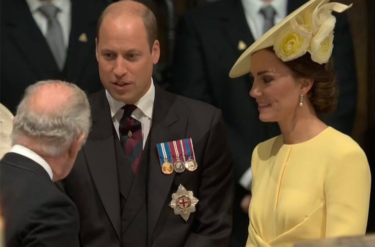 El príncipe Carlos y Kate Middleton son captados compartiendo dulce momento en St Paul