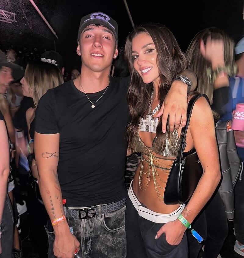 Cata Vallejos y Pailita fueron vinculados tras compartir en un evento.