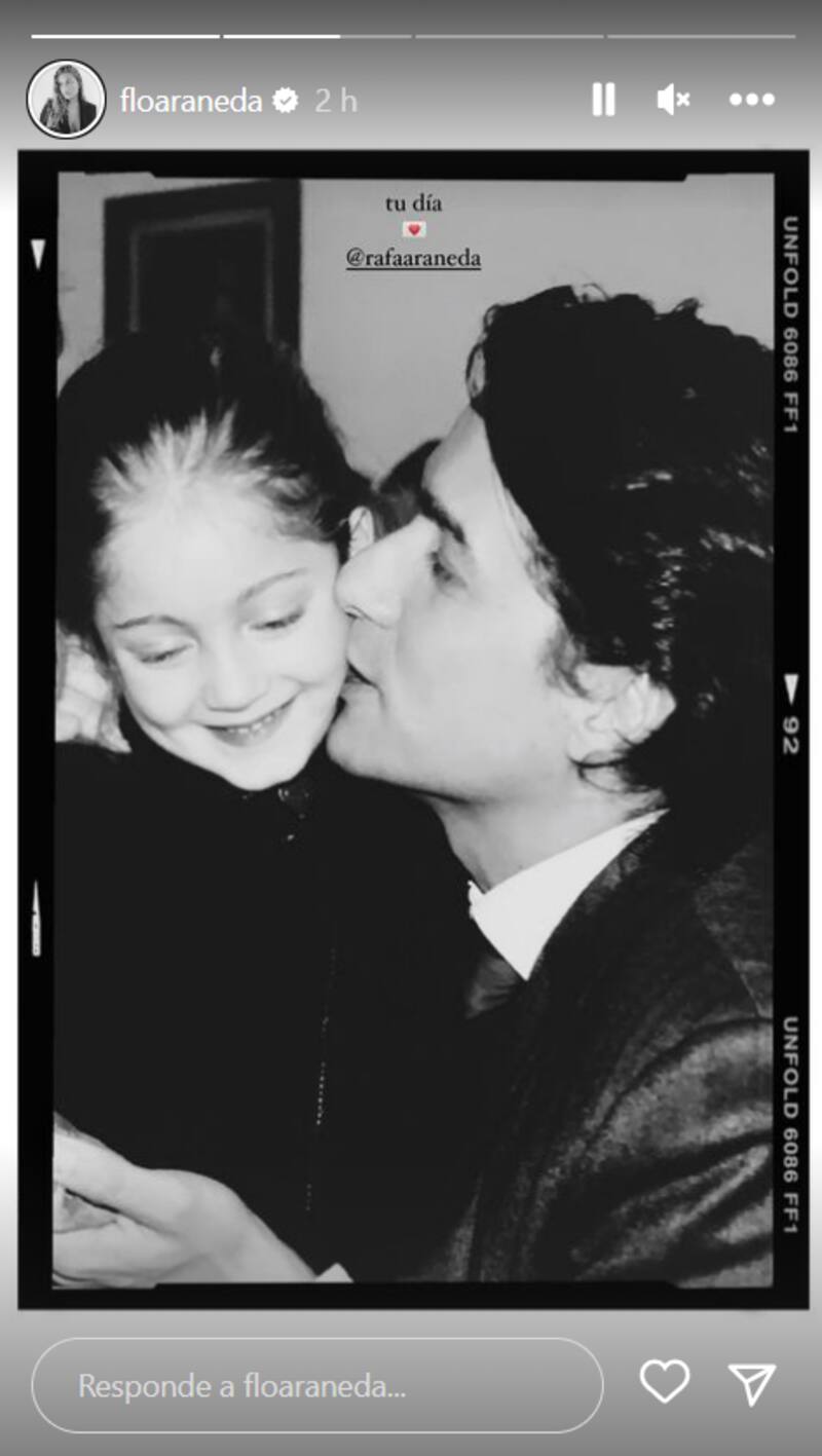 Florencia Araneda en Instagram