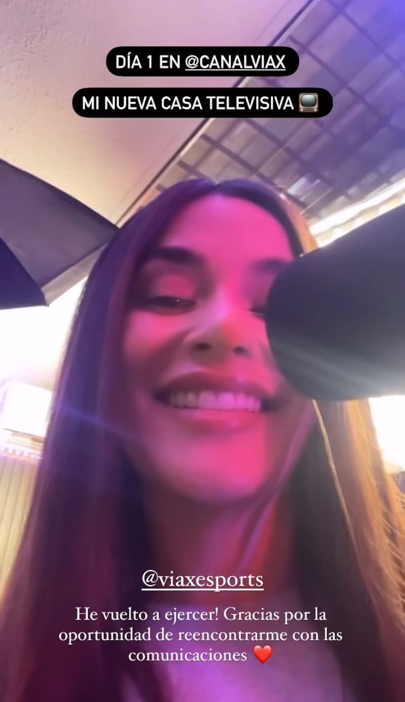 Camila Campos conducirá un programa. Créditos: Instagram