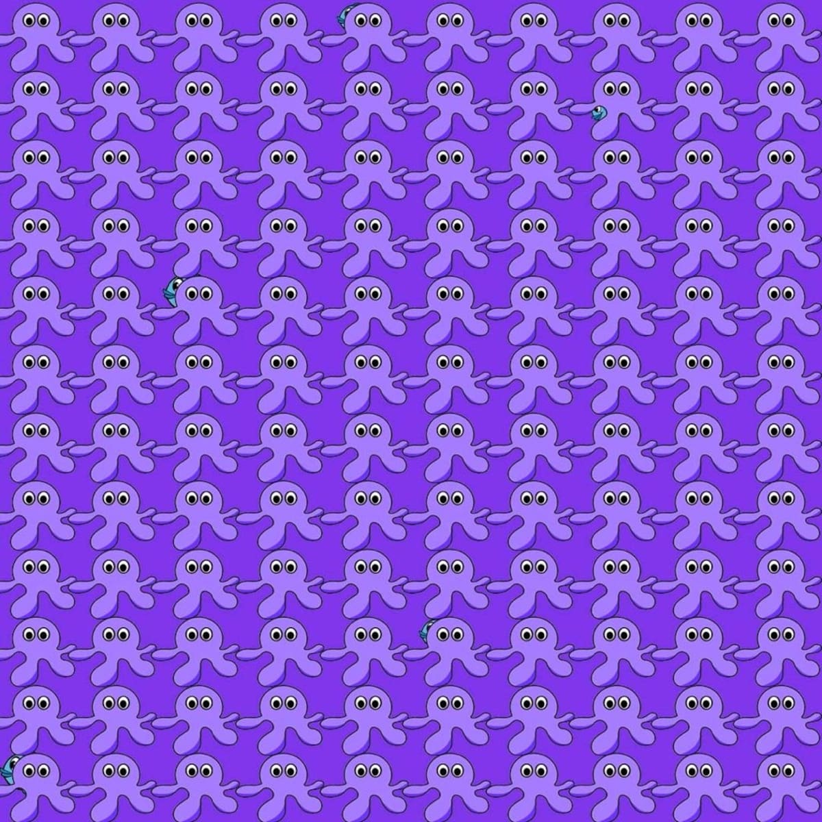 Acertijo visual Acertijo visual pulpos y peces - Créditos: En La Hora