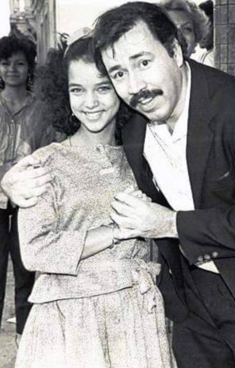 La actriz en "Yo sé que mentía"