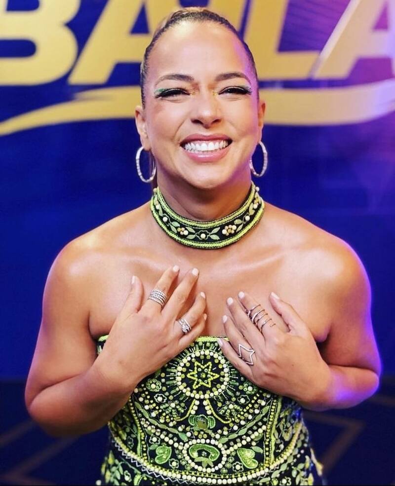 Adamari Lopez Lució un modelo de impacto. - Créditos: Instagram @adamarilopez