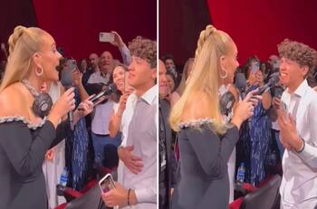 VIDEO: Adele le canta las mañanitas a fan mexicano en pleno concierto, lo hace llorar