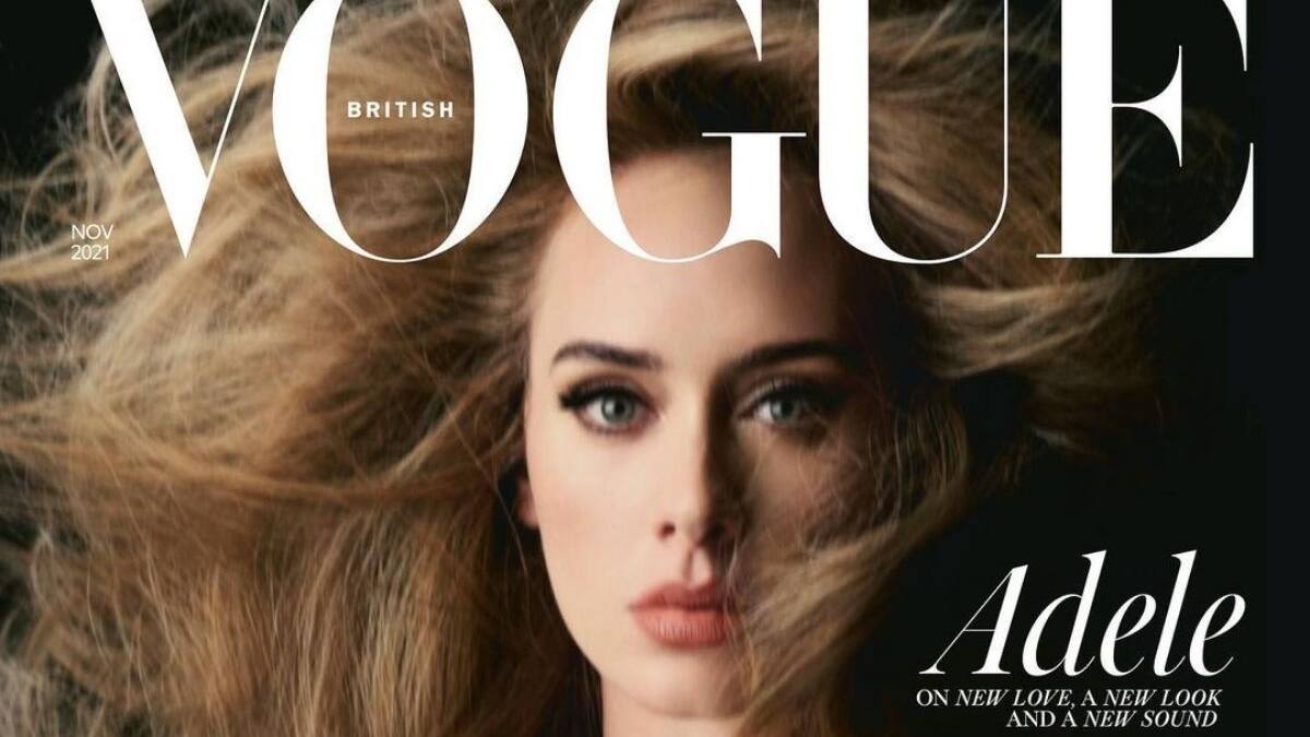 Adele aparece más empoderada (y fabulosa) que nunca en British Vogue