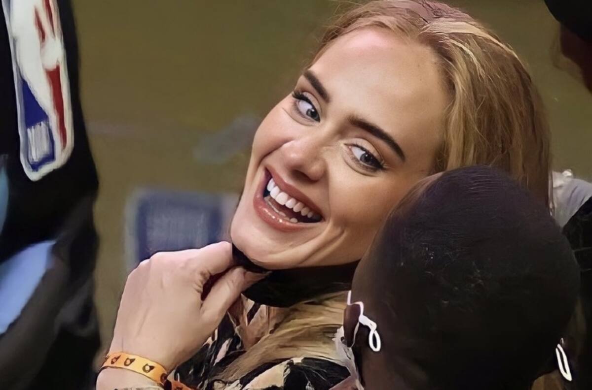 Adele acude a un juego de la NBA junto a Rich Paul, el agente de LeBron James