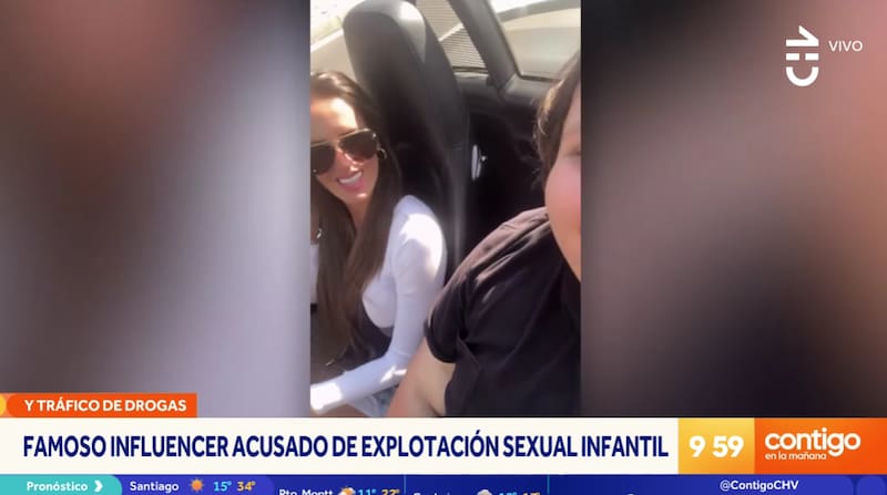 La modelo negó sus nexos con Jorge Matter.