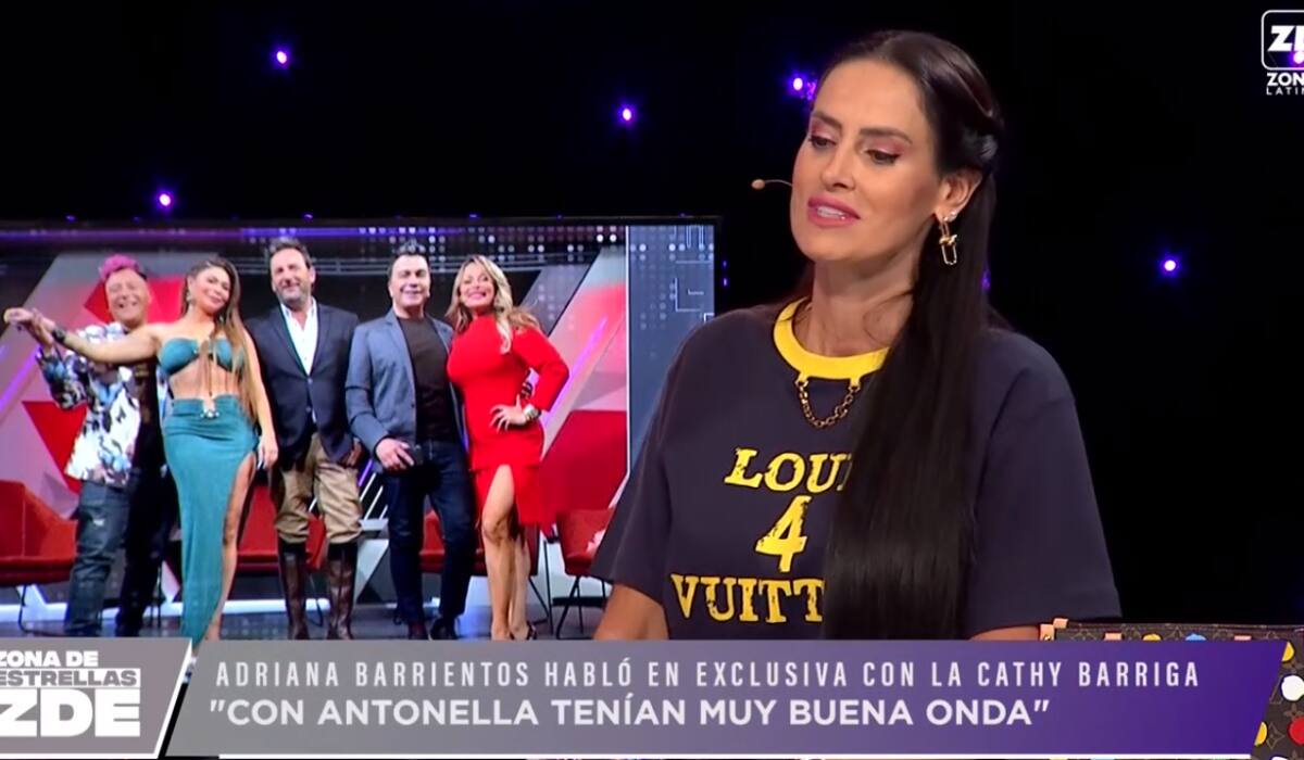 Adriana Barrientos se contactó con Cathy Barriga.