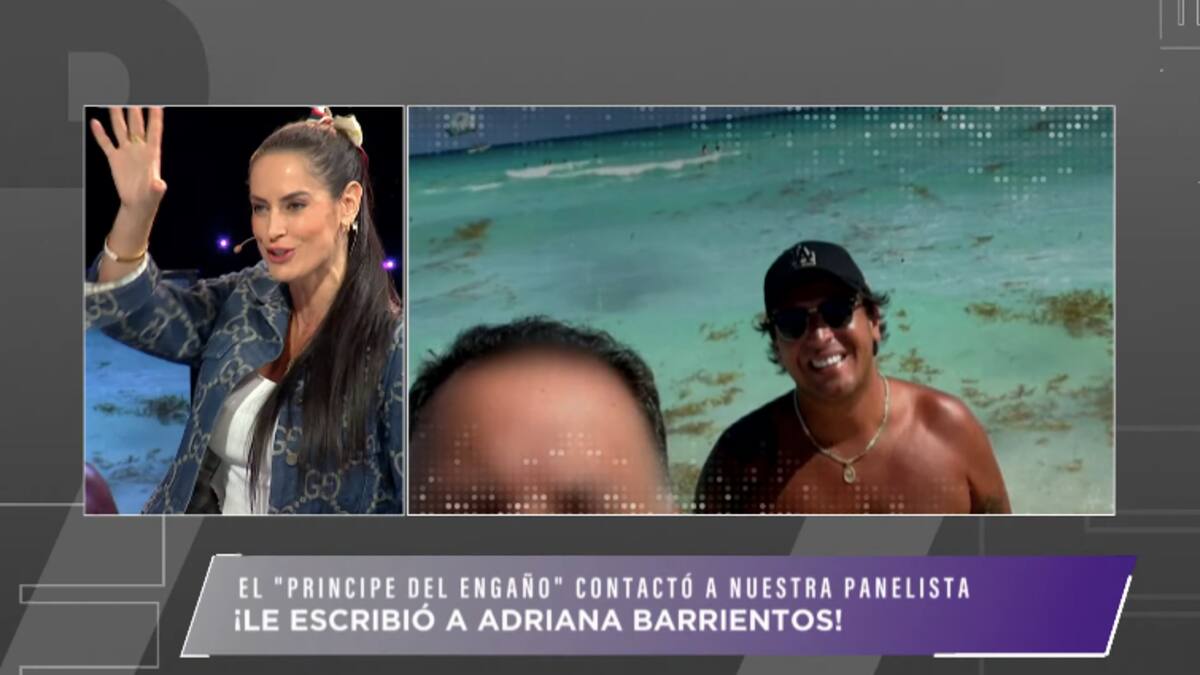 Adriana Barrientos reveló que intentó ser embaucada por "el estafador de Tinder chileno".
