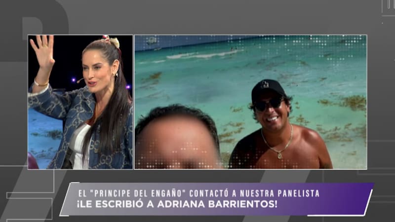Adriana Barrientos reveló que intentó ser embaucada por "el estafador de Tinder chileno".