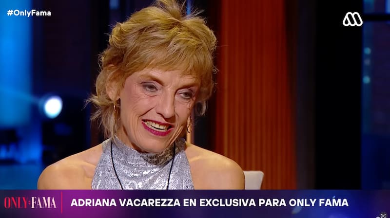 La actriz reapareció tras años alejada de la TV.