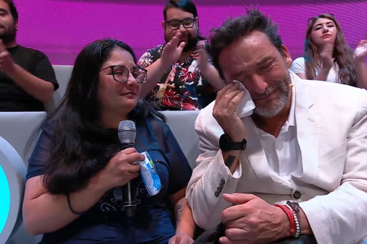 Daniel Fuenzalida emocionado con la historia de Fabiola