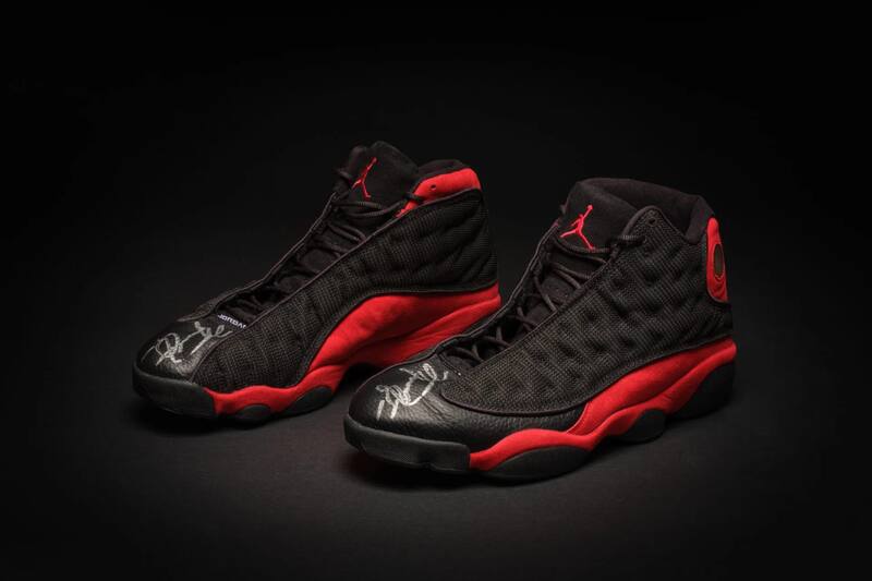 Air Jordan XIII Las zapatillas de Michael Jordan que pueden romper un récord en subasta. - Créditos: EFE