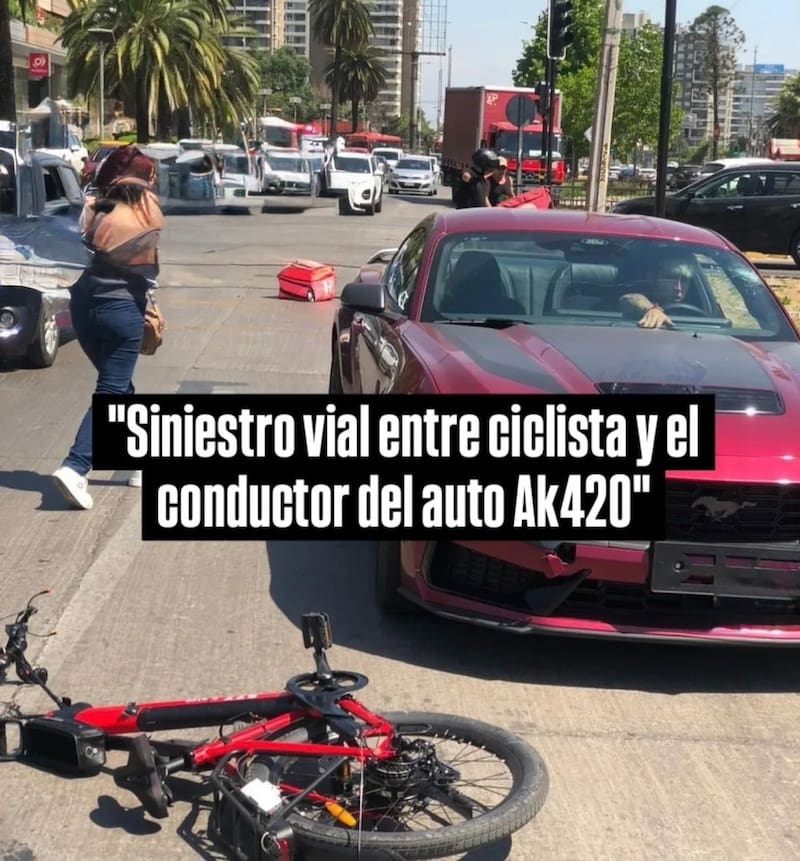 El lujoso Ford que maneja el cantante urbano.