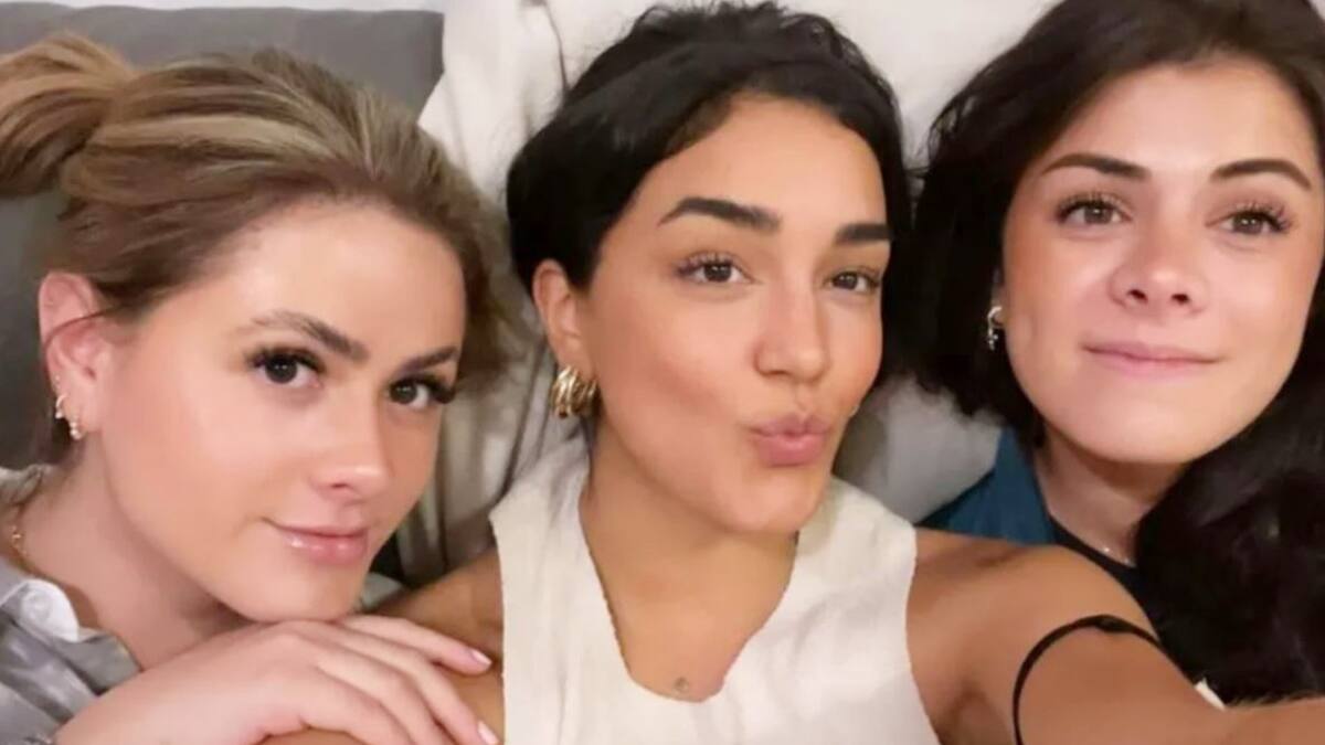 Ale Capetillo se reencuentra en Madrid con Nicole y Paulina Peña, hijas de Peña Nieto