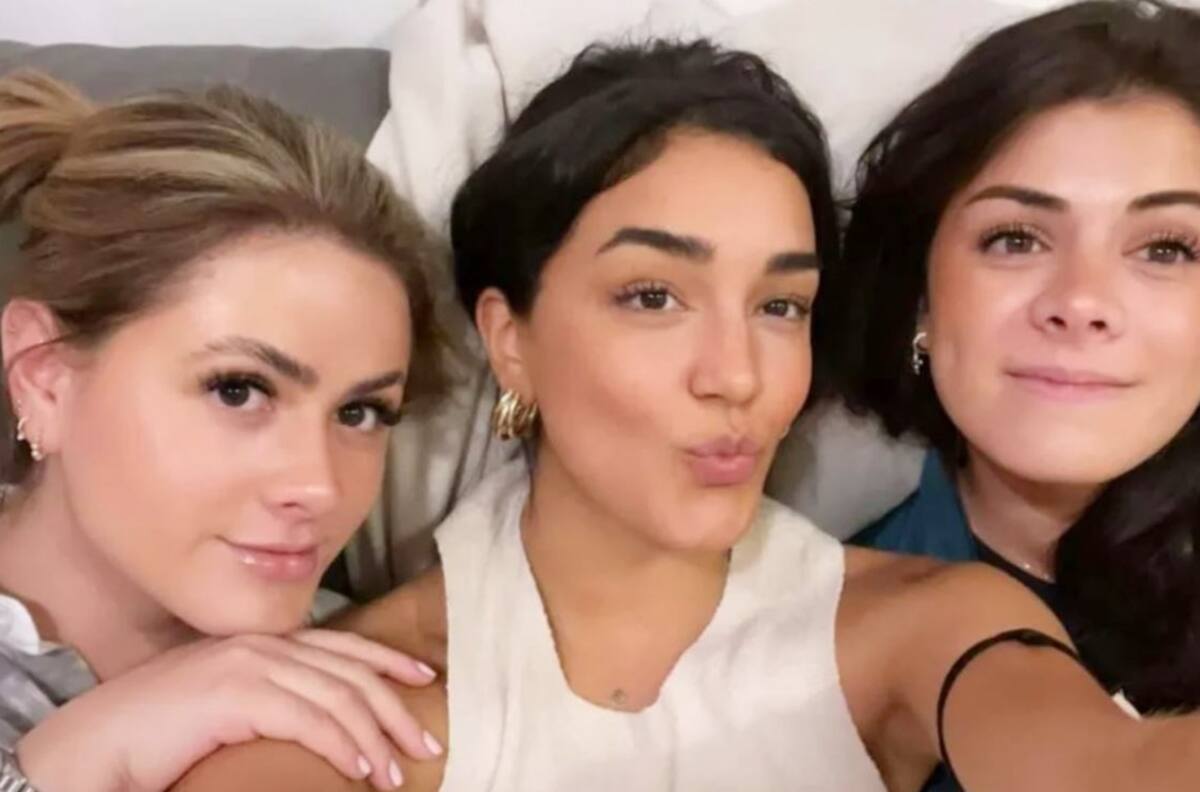 Ale Capetillo se reencuentra en Madrid con Nicole y Paulina Peña, hijas de Peña Nieto