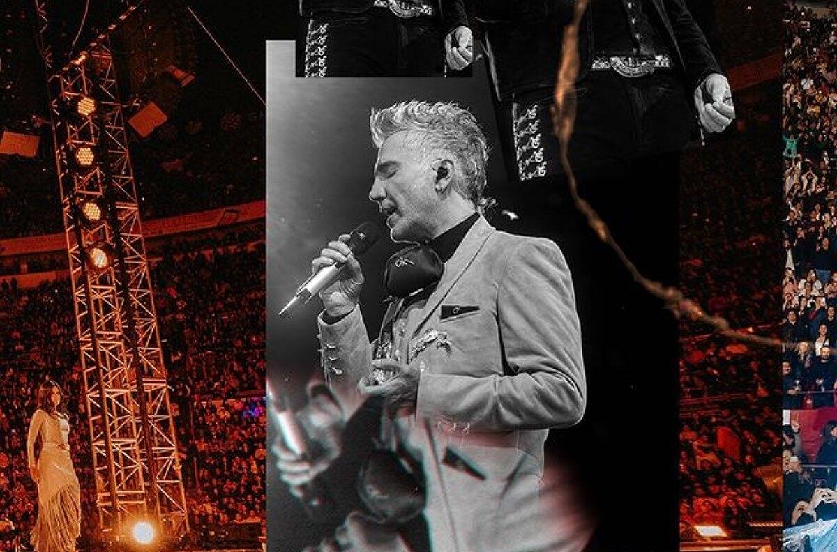 En pleno concierto, Alejandro Fernández se entera que será otra vez abuelo