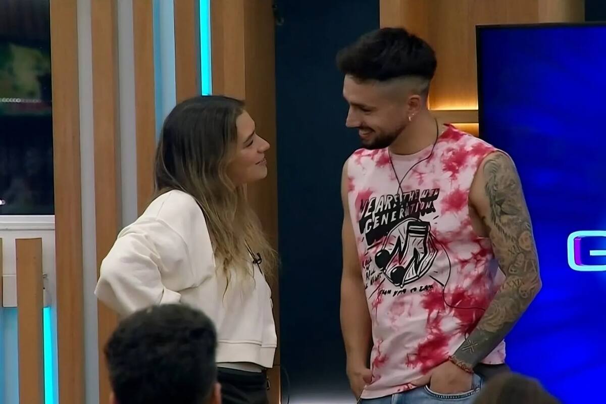 Alessia Traverso y Bambino en "Gran Hermano" Chile.