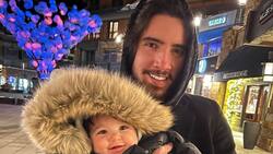 Álex Fernández celebra el primer cumpleaños de su hija con tiernas fotografías