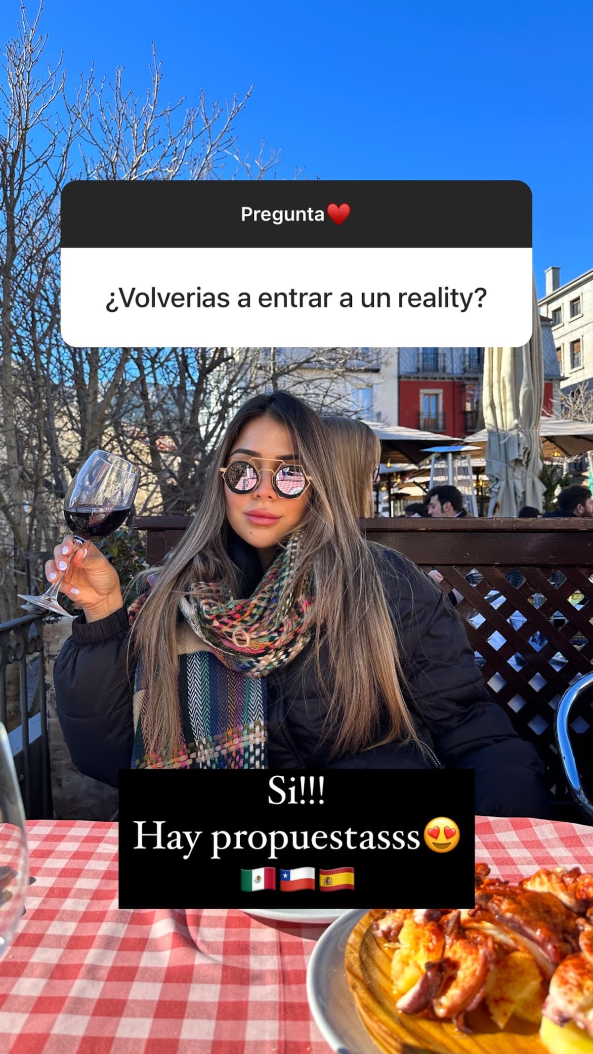 La Chama confirma que tiene propuestas de distintos países para ingresar a un nuevo reality show.