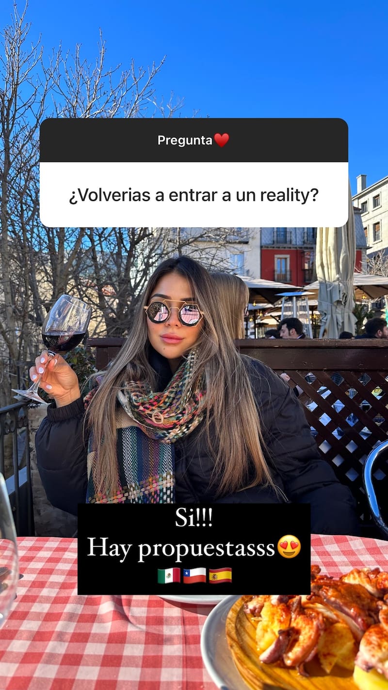 La Chama confirma que tiene propuestas de distintos países para ingresar a un nuevo reality show.