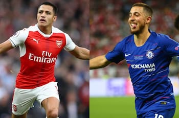 Alexis Sánchez vs Eden Hazard: hinchas ingleses debaten cuál fue mejor en su peak de rendimiento