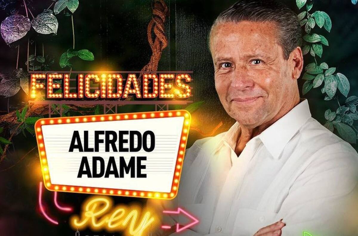 Alfredo Adame: "afortunado en el juego y desafortunado en el amor"