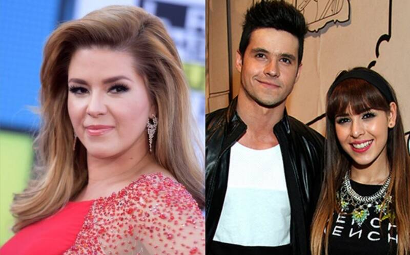 Alicia Machado  La ex reina de belleza fue testigo del tormentoso noviazgo entre Danna Paola y Eleazar Gómez  - Créditos: Revista Fama