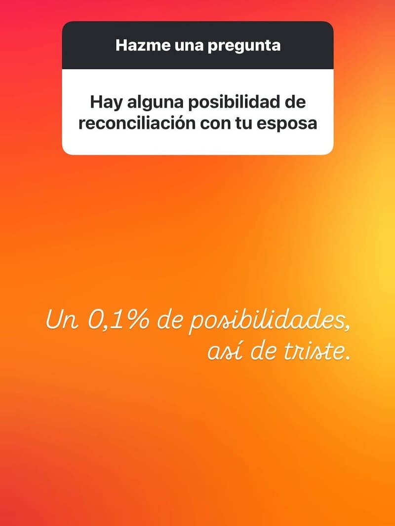 El chico reality se confesó sobre posibles reconciliación con Ludmila.