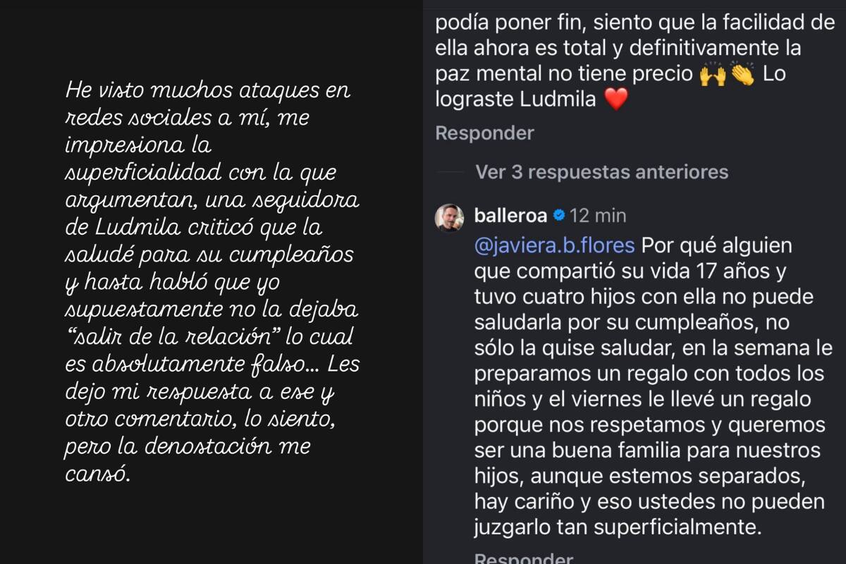 El rostro de TV se defendió en redes sociales.