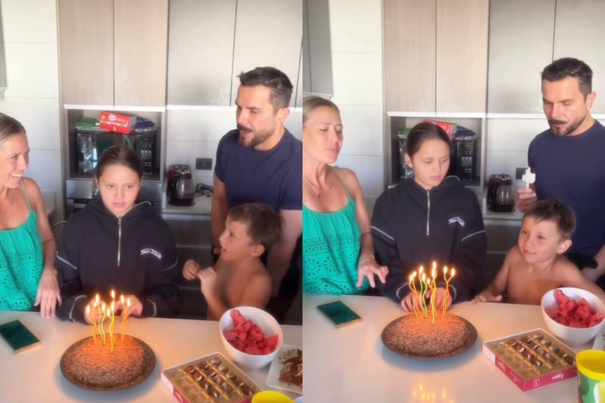 La expareja celebró el cumpleaños de su pequeña hija.