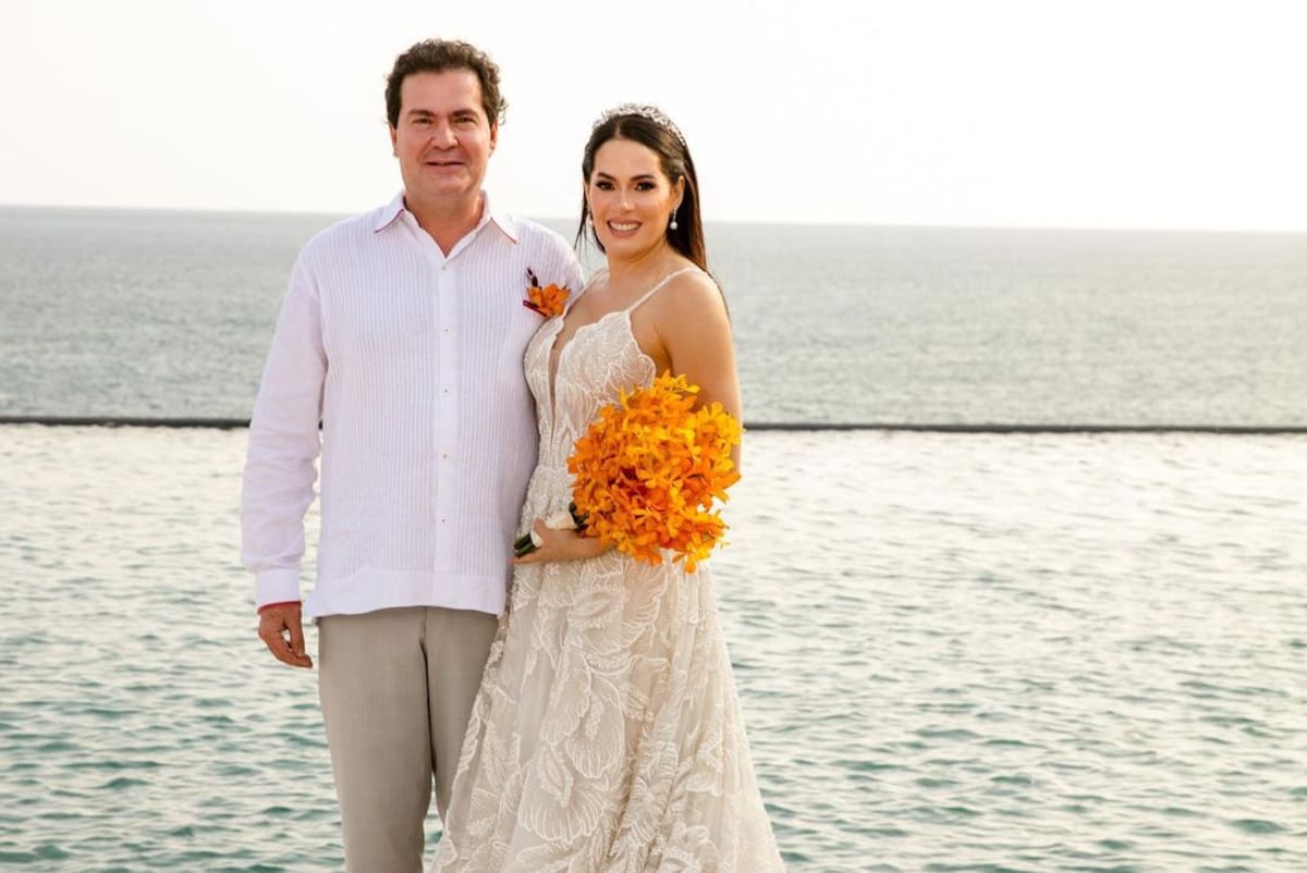 América Guinart sorprendió al compartir fotos de su boda con Álvaro Favier